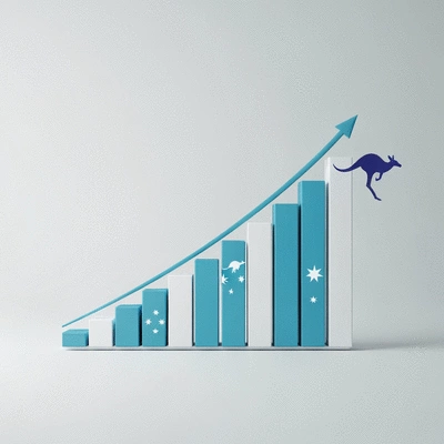 Growth chart symbolizing increased competitiveness for SMEs